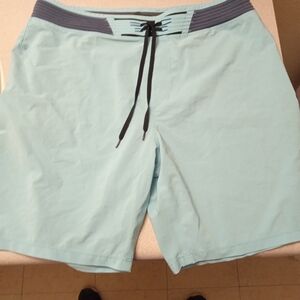 Men's Light Blue Hurley Shorts